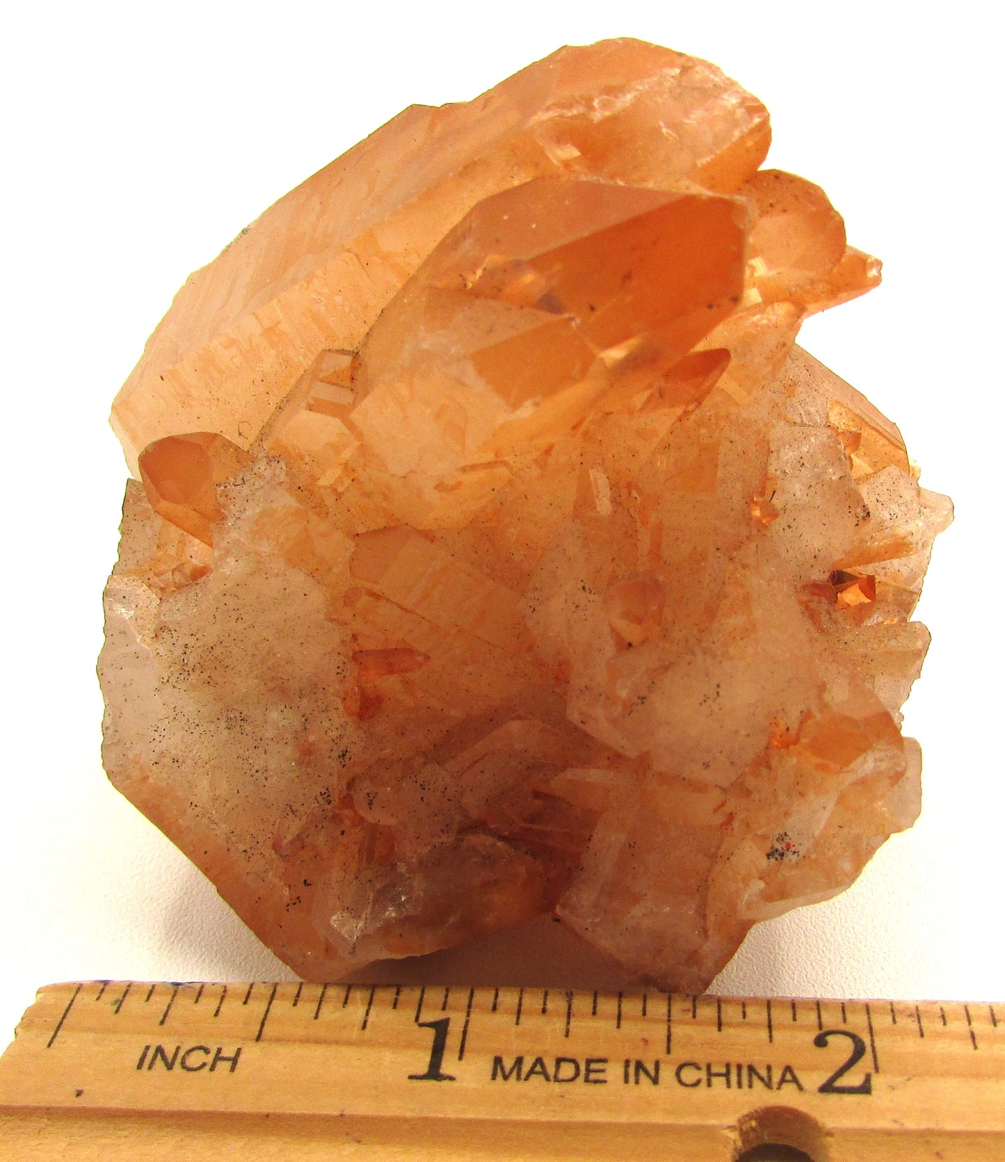 Tangerine Quartz (Brazil) – Creativity, Passion & Emotional Healing