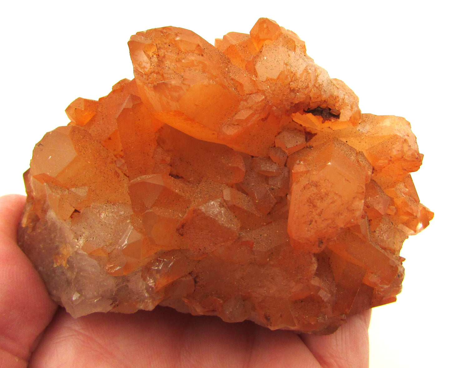 Tangerine Quartz (Brazil) – Creativity, Passion & Emotional Healing