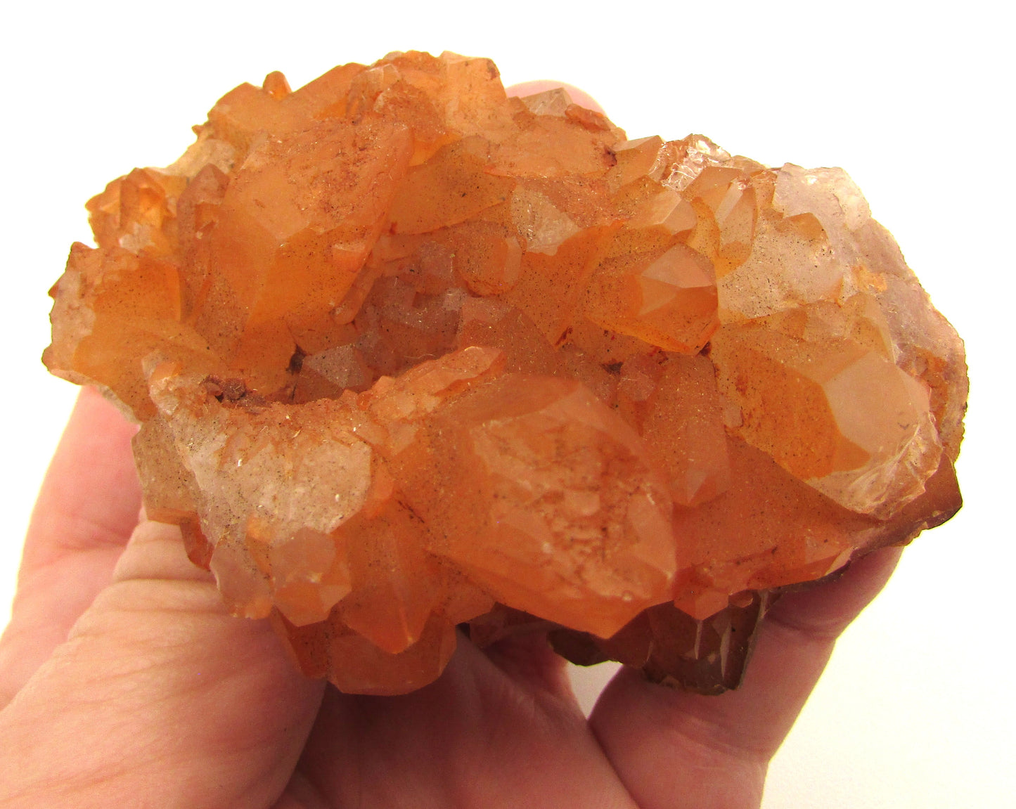 Tangerine Quartz (Brazil) – Creativity, Passion & Emotional Healing