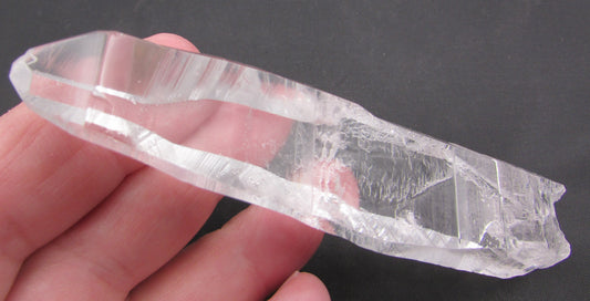 Rare Silver Flash Dolphin Generator Lemurian Quartz Crystal – Psychic Shield & Lunar Light
