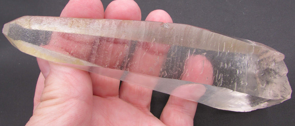 Starbrary Cloud Window Generator Lemurian Quartz with Crater Glyphs - Star Wisdom & Visioning