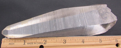 Starbrary Cloud Window Generator Lemurian Quartz with Crater Glyphs - Star Wisdom & Visioning
