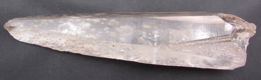 Clear Rainbow Starbrary Window Lemurian Quartz Crystal with Crater Glyphs - Higher Guidance & Healing