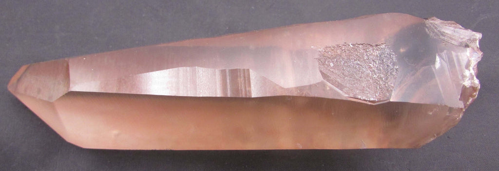 Pink Smoky Channeler Lemurian Quartz Crystal with Double Triangle - Heart‑Grounded Channeling