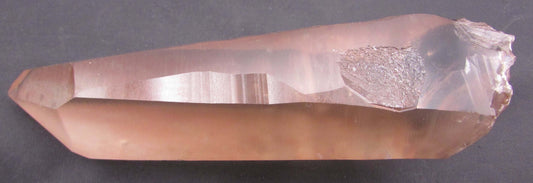 Pink Smoky Channeler Lemurian Quartz Crystal with Double Triangle - Heart‑Grounded Channeling