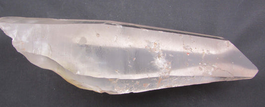Rainbow Prism Starbrary Window Lemurian Quartz Crystal with Crater Glyphs - Multidimensional Insight