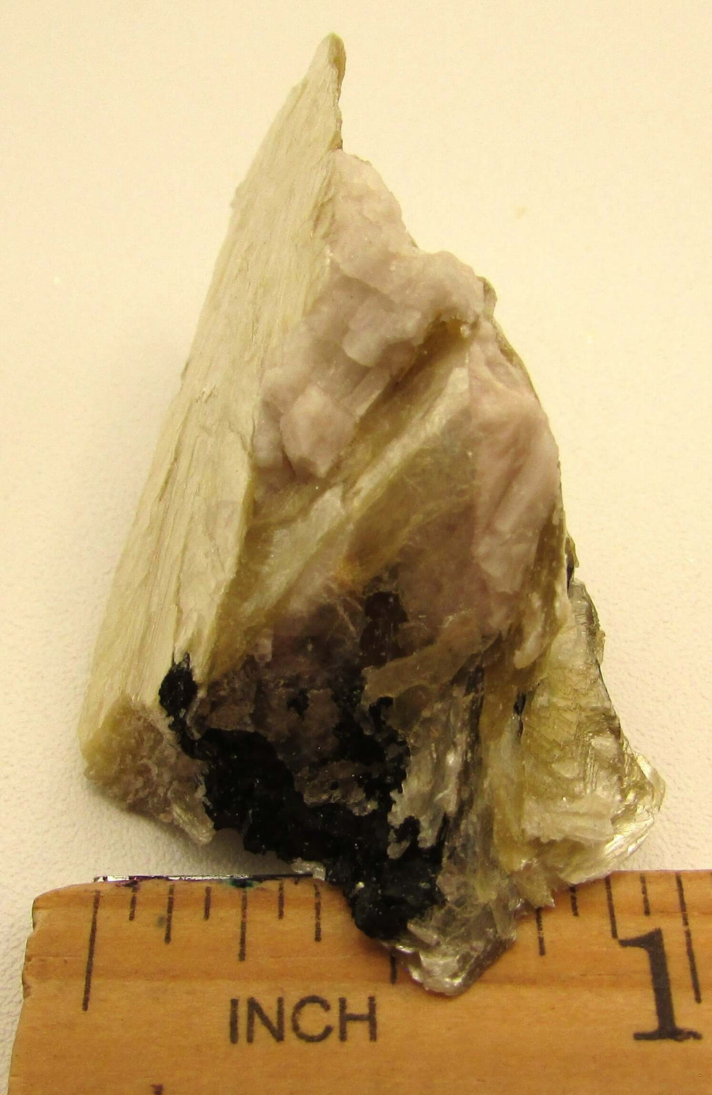 Golden Yellow Muscovite Black Tourmaline – Bigger Picture Vision, Clarity [NTG101]