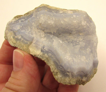 Malawi Blue Lace Agate (Very Rare) – Inner Attunement, Angelic Connection & Empath Support