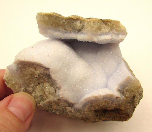 Malawi Blue Lace Agate (Very Rare) – Inner Attunement, Angelic Connection & Empath Support