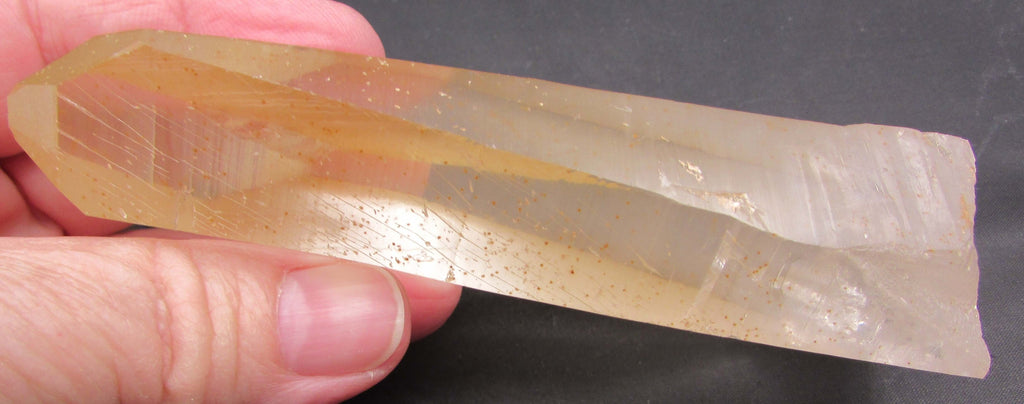 Golden Citrine Lemurian – Starseed Codes, Manifestation, Akashic Portal | Rare Window Crystal [FRG101]