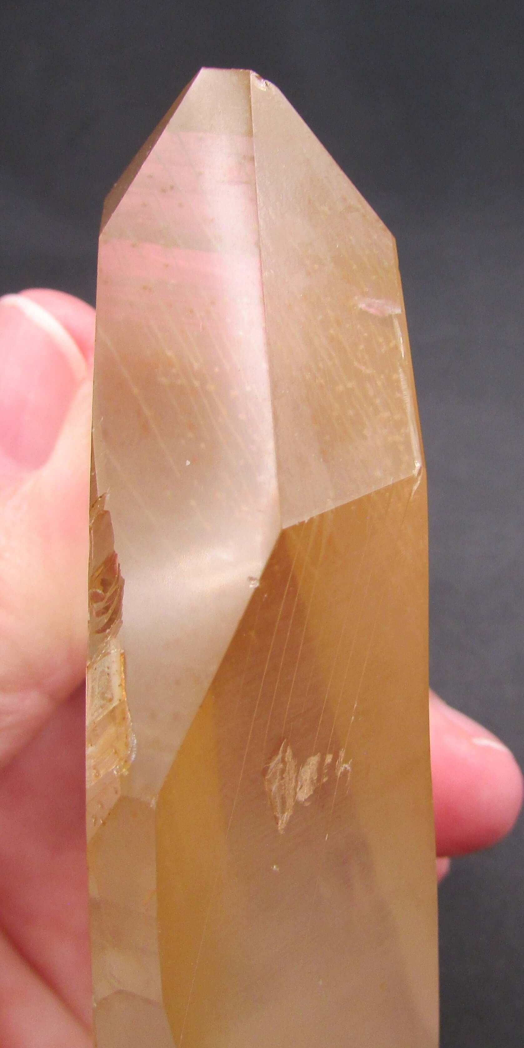 Golden Citrine Lemurian – Starseed Codes, Manifestation, Akashic Portal | Rare Window Crystal [FRG101]