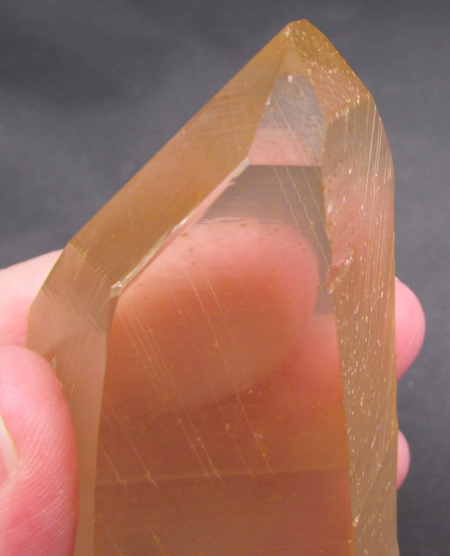 Golden Citrine Lemurian – Wisdom Keeper, Starseed Codes, Manifestation & Akashic Portal | Rare Window Crystal