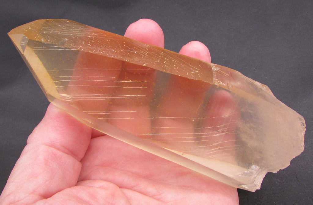 Golden Citrine Lemurian – Starseed Codes, Manifestation, Akashic Portal | Rare Window Crystal [FRG101]