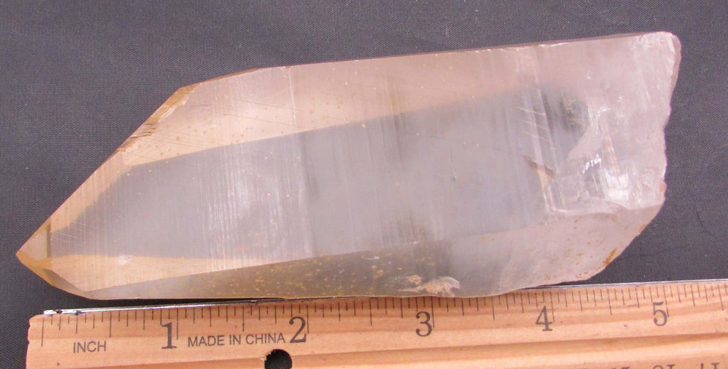 Golden Citrine Lemurian – Starseed Codes, Manifestation, Akashic Portal | Rare Window Crystal [FRG101]