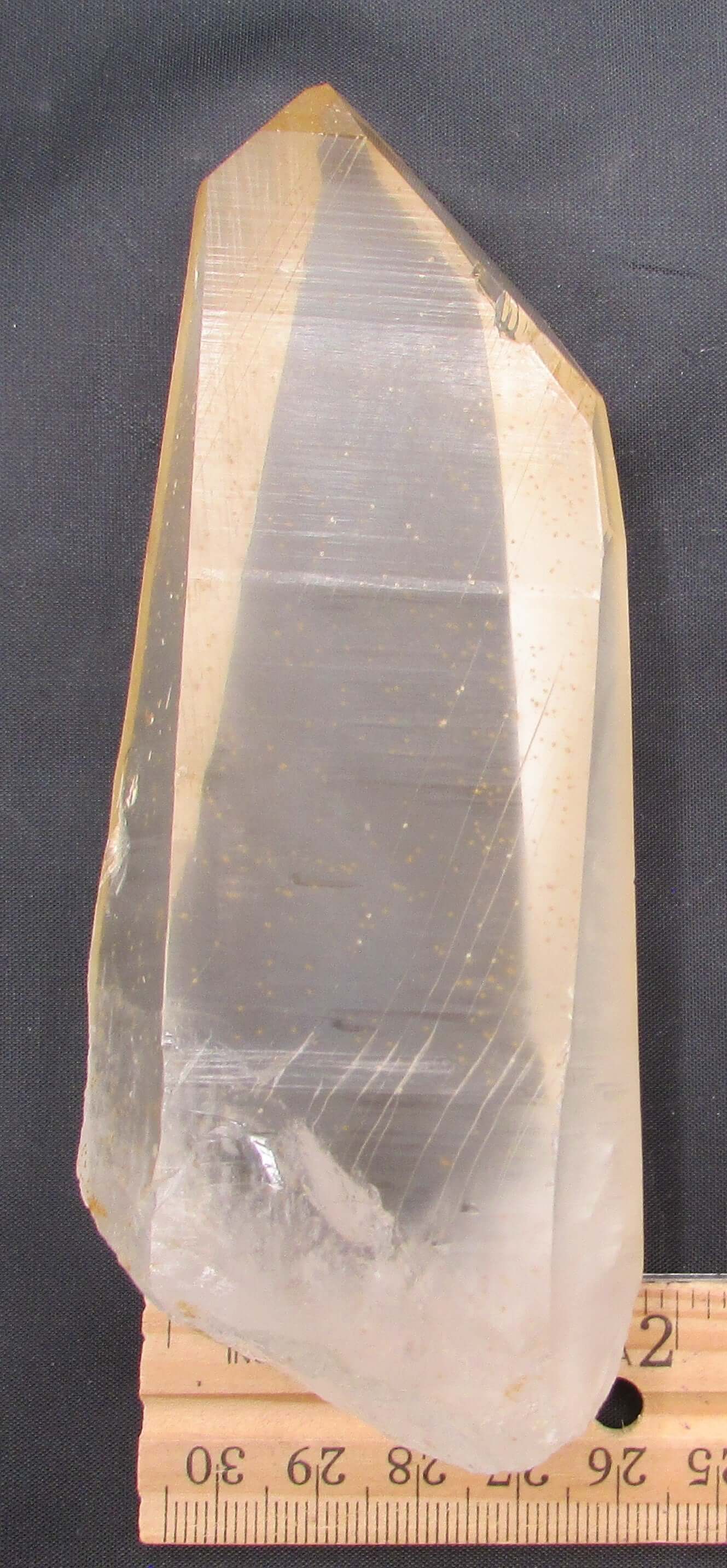 Golden Citrine Lemurian – Wisdom Keeper, Starseed Codes, Manifestation & Akashic Portal | Rare Window Crystal
