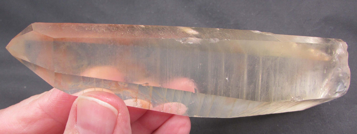 Smoky Lemurian Generator – Negative Energy Release, Soul Path Clarity & Interdimensional Wisdom | Rare Gateway Crystal
