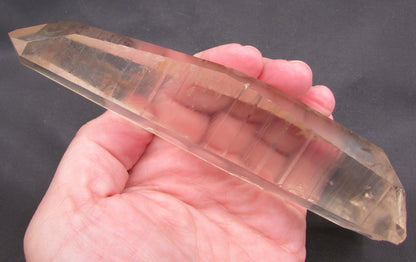 Smoky Lemurian Generator – Negative Energy Release, Soul Path Clarity & Interdimensional Wisdom | Rare Gateway Crystal