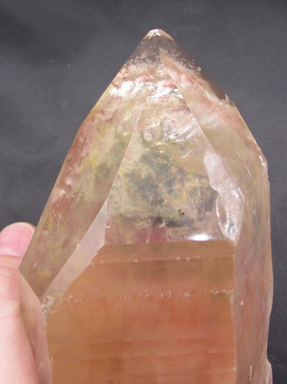 Pink Isis Phantom Channeler Starbrary Lemurian – Elemental Balance, Akashic Connection & Star Codes | Rare Gateway Crystal