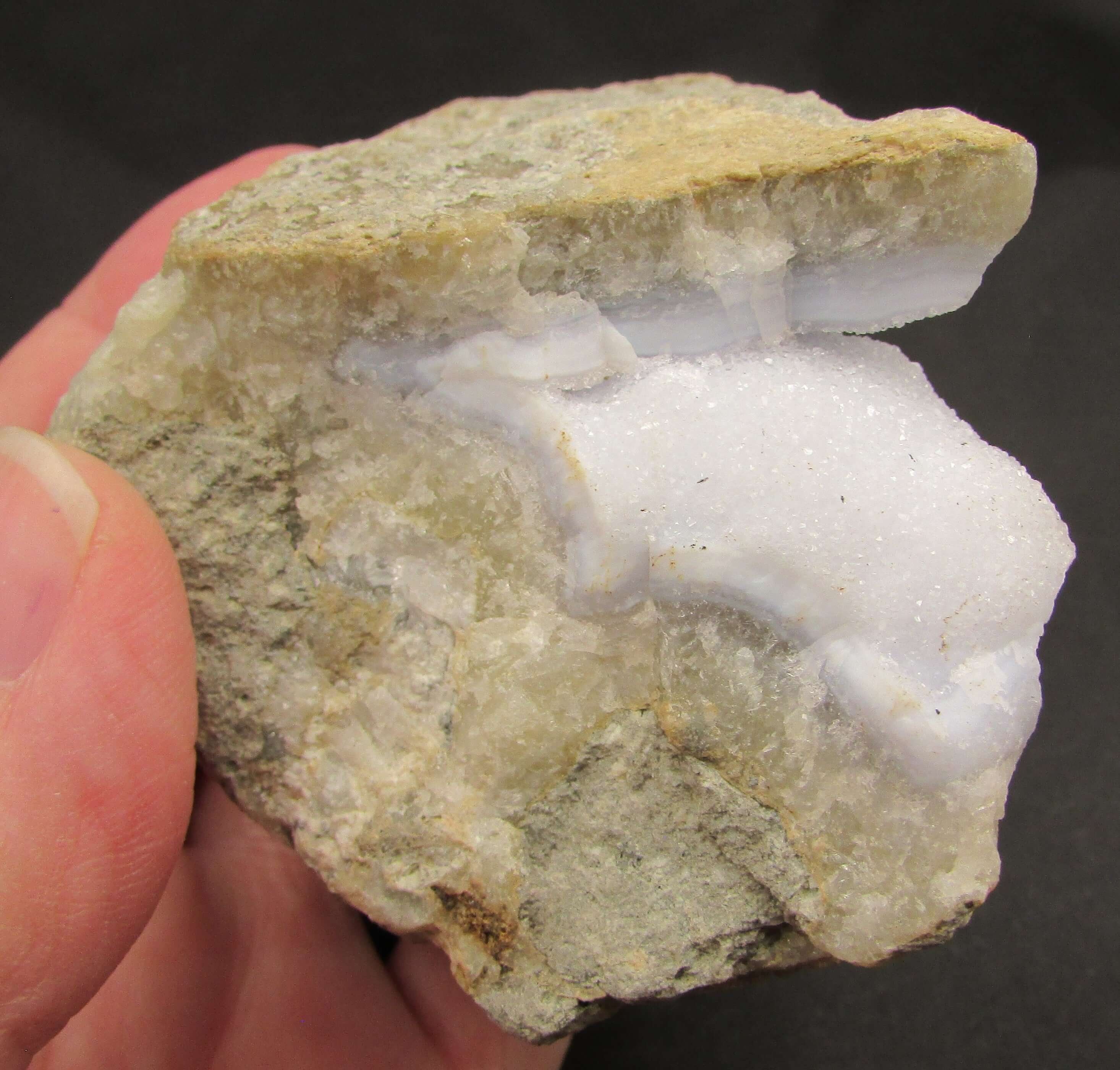 Malawi Blue Lace Agate - Inner Attunement, Angelic Connection, Empaths [MSA103]