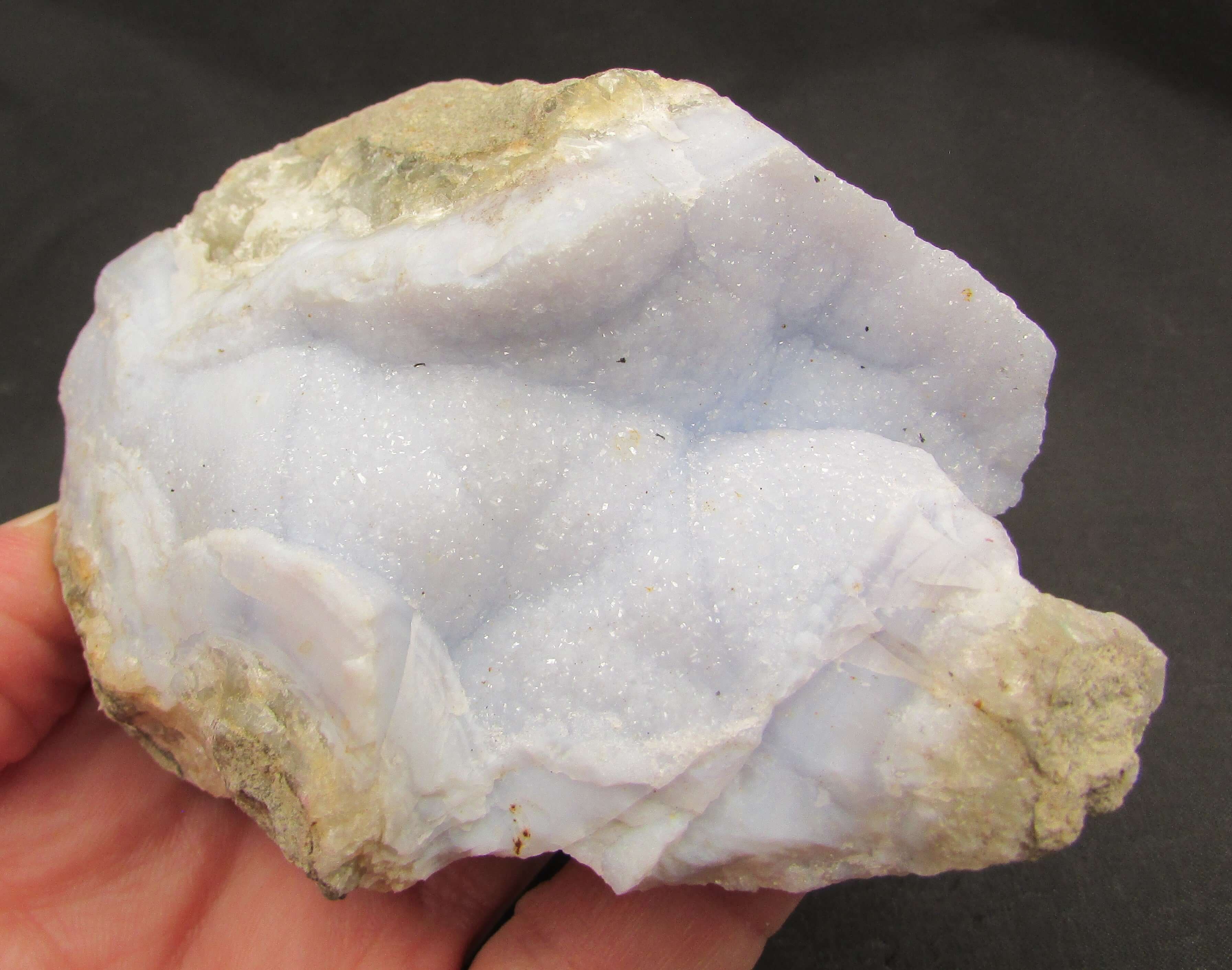 Malawi Blue Lace Agate – Inner Attunement, Angelic Connection, Empaths [MSA105]