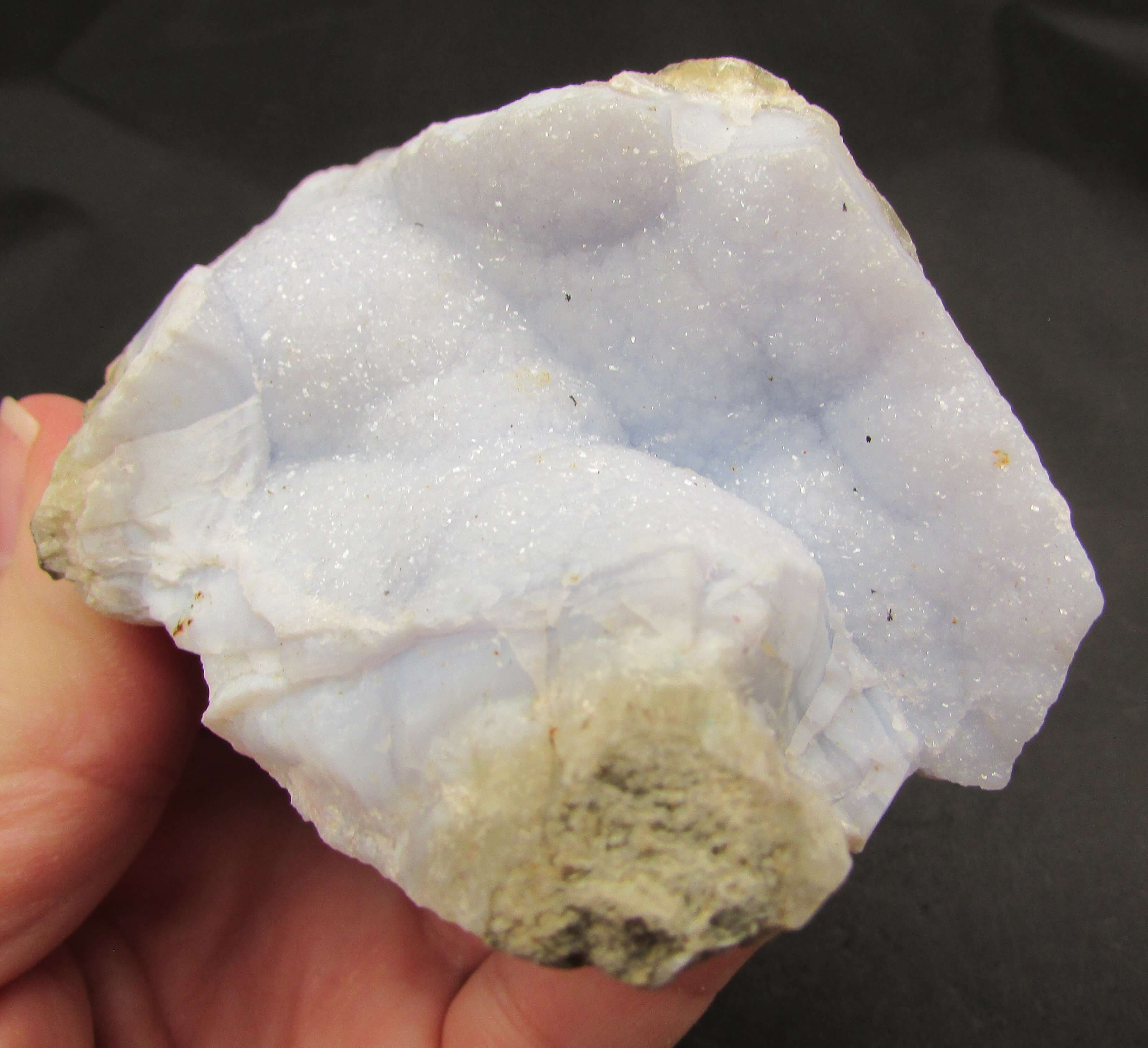 Malawi Blue Lace Agate – Inner Attunement, Angelic Connection, Empaths [MSA105]