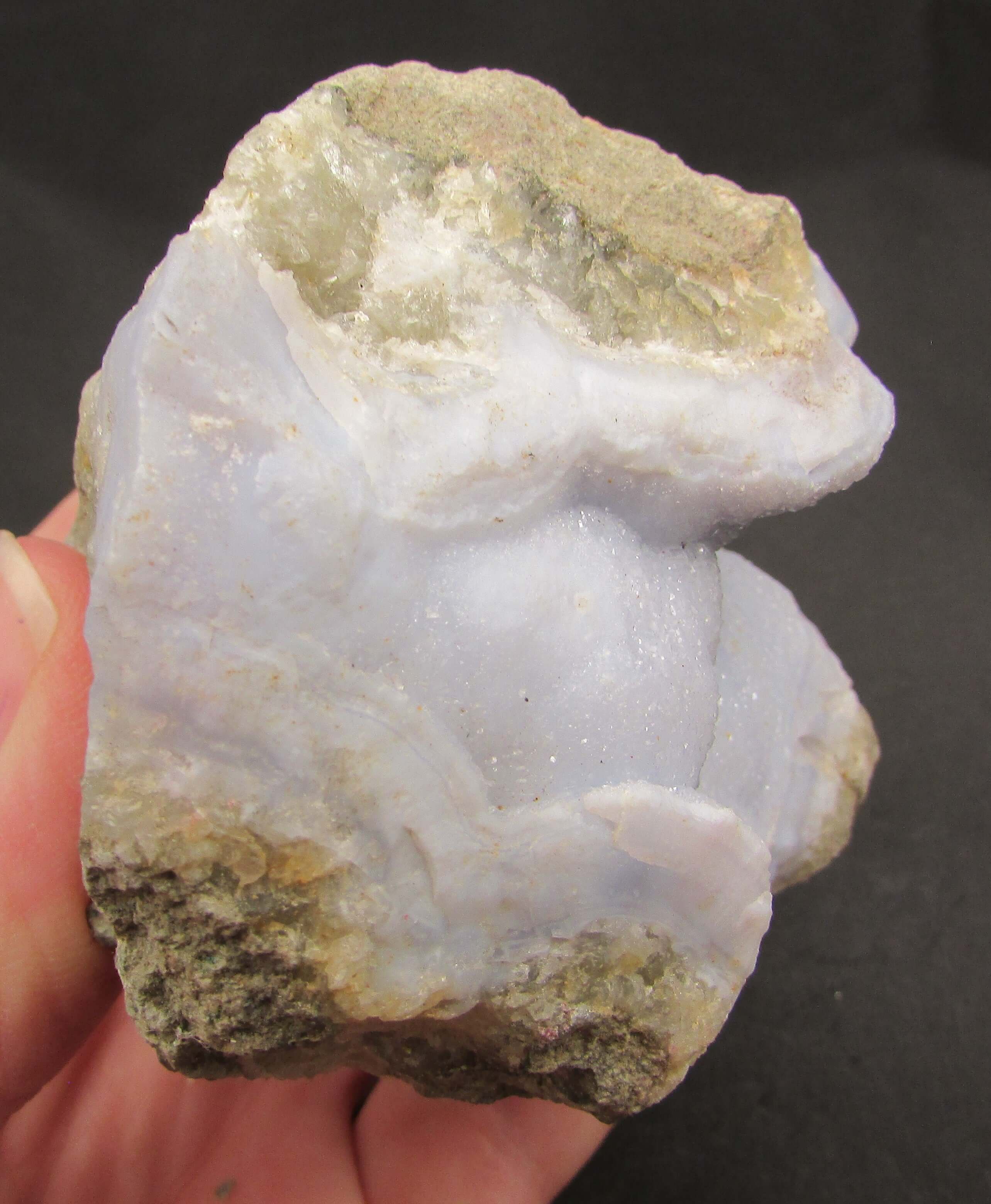 Malawi Blue Lace Agate – Inner Attunement, Angelic Connection, Empaths [MSA105]