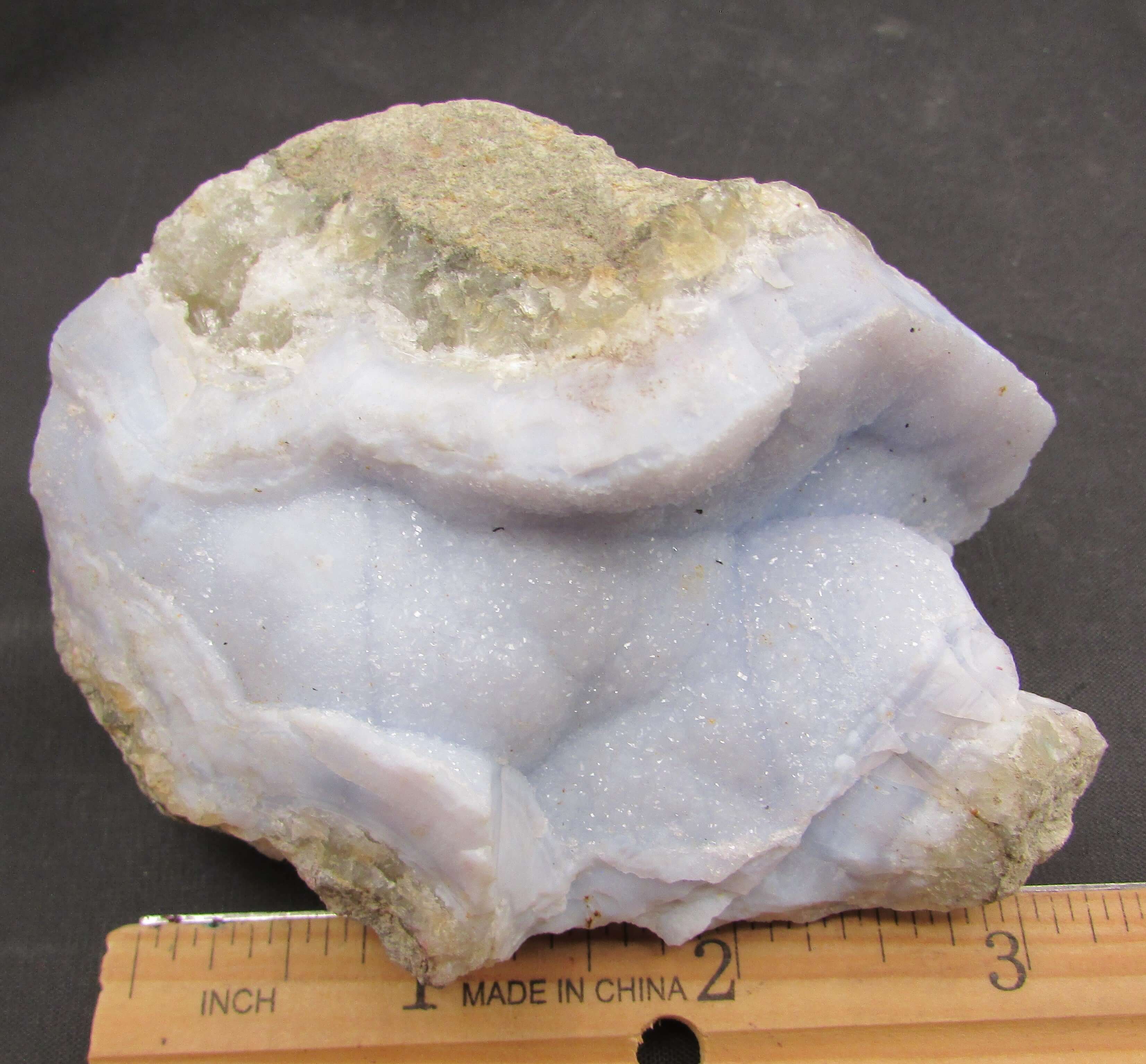 Malawi Blue Lace Agate – Inner Attunement, Angelic Connection, Empaths [MSA105]
