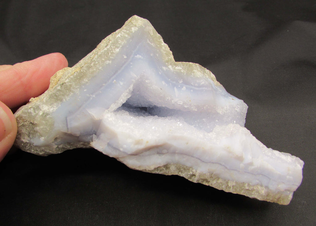 Malawi Blue Lace Agate – Inner Attunement, Angelic Connection, Empaths [MSA107]