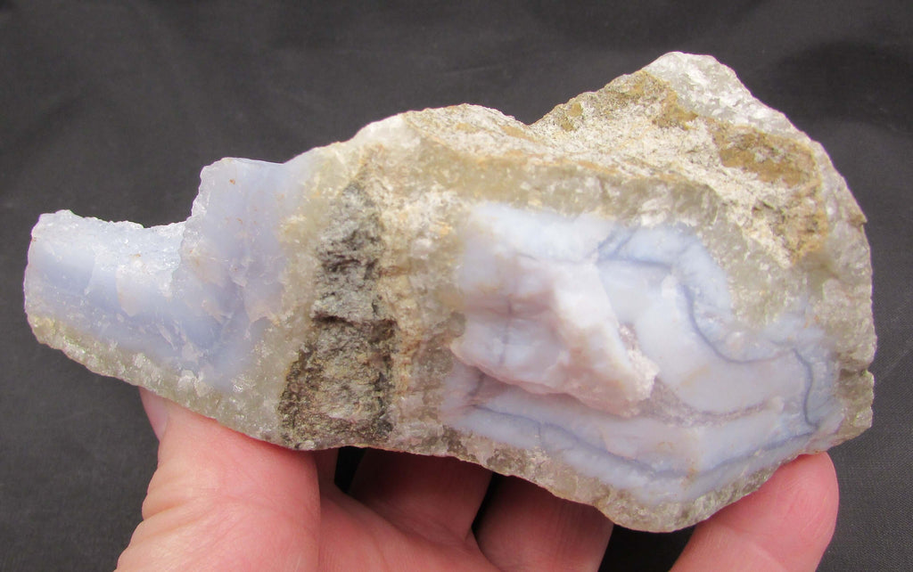 Malawi Blue Lace Agate – Inner Attunement, Angelic Connection, Empaths [MSA107]