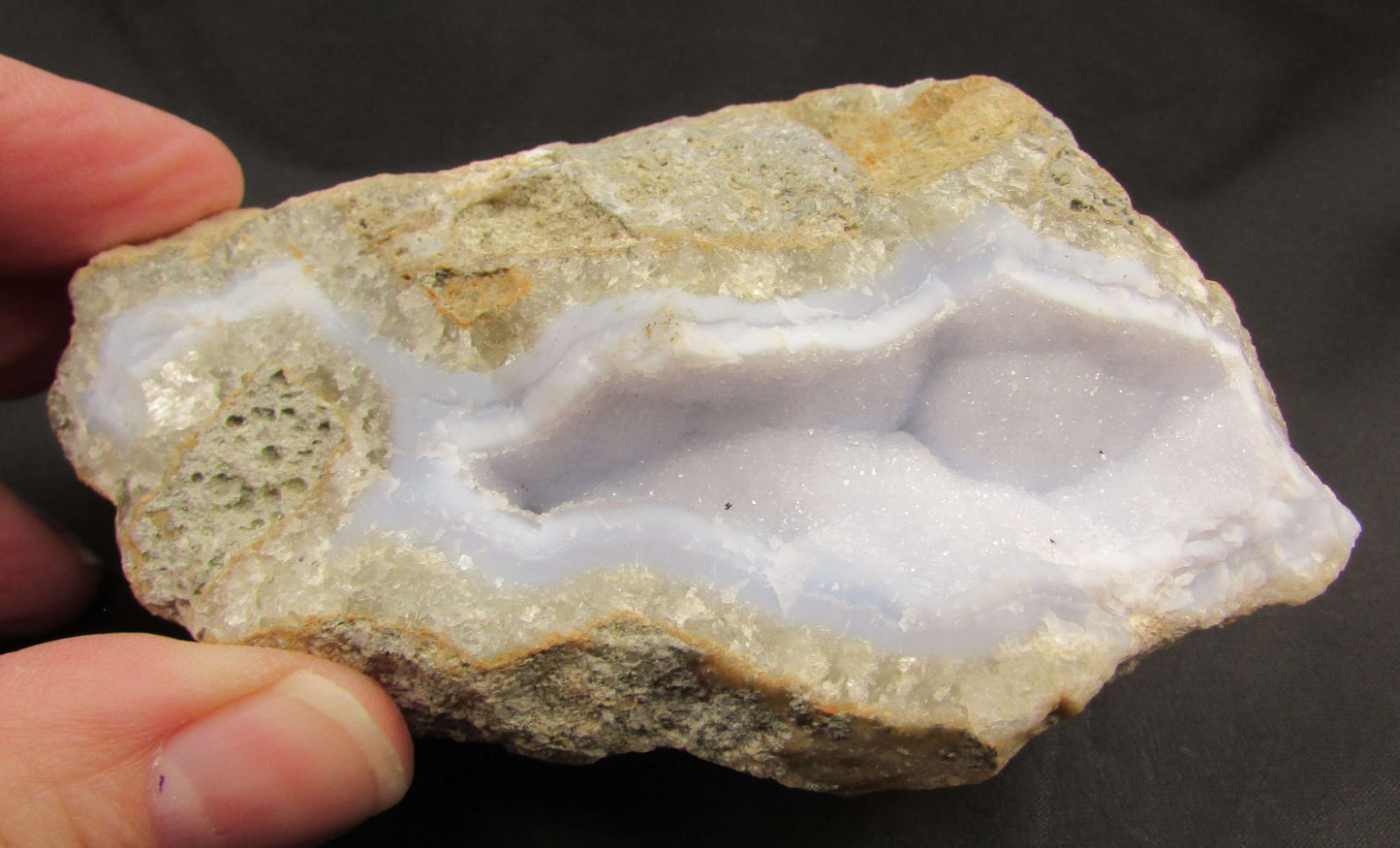 Malawi Blue Lace Agate (Very Rare) – Inner Attunement, Angelic Connection & Empath Support