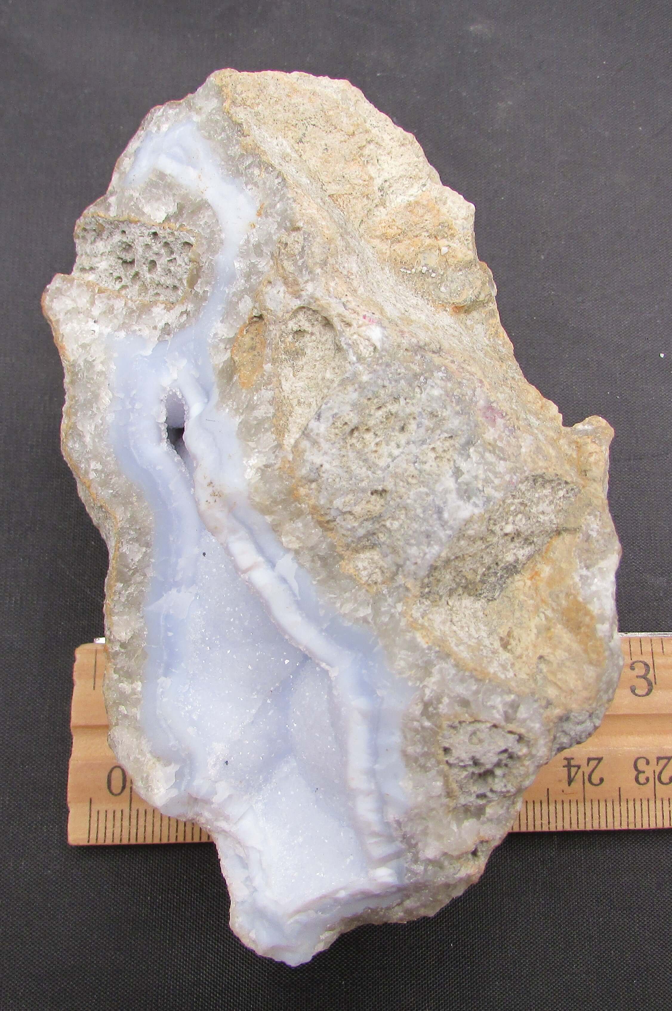 Malawi Blue Lace Agate – Inner Attunement, Angel Connection, Empaths [SA112]
