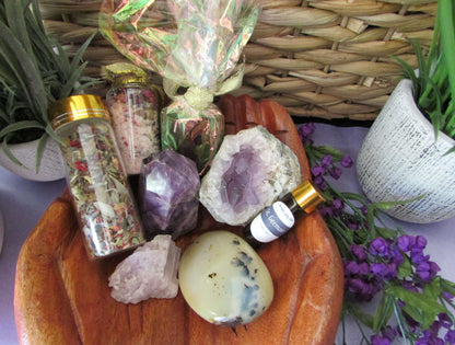 Violet Flame Transmutation Kit – For Energetic Cleansing & Spiritual Reset