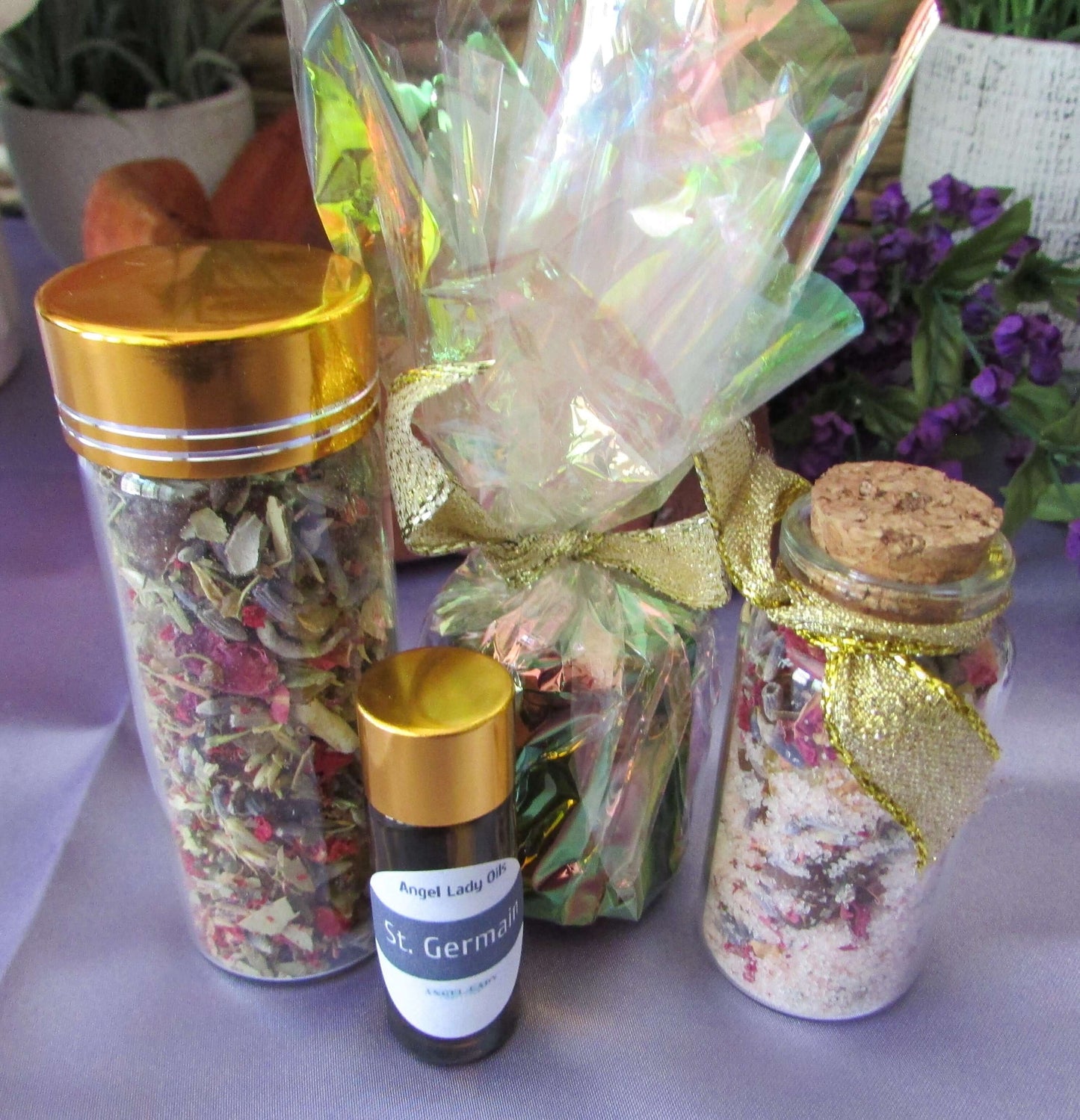 Violet Flame Transmutation Kit – For Energetic Cleansing & Spiritual Reset