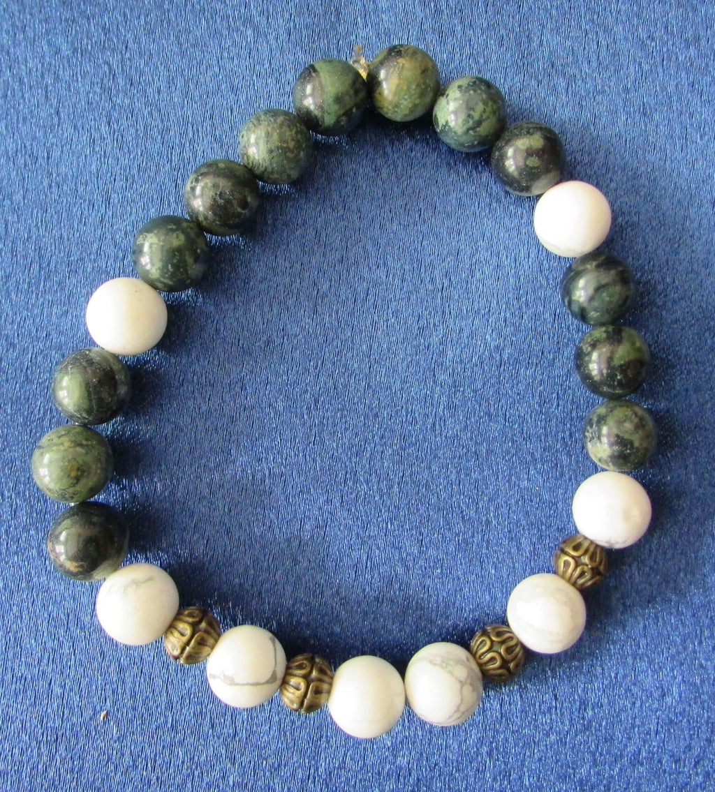 Karma Energy Healing Bracelet – Kambaba Jasper & White Howlite