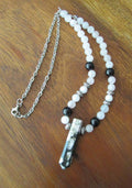 Harmony Crystal Healing Necklace – Empathic Heart & Protection