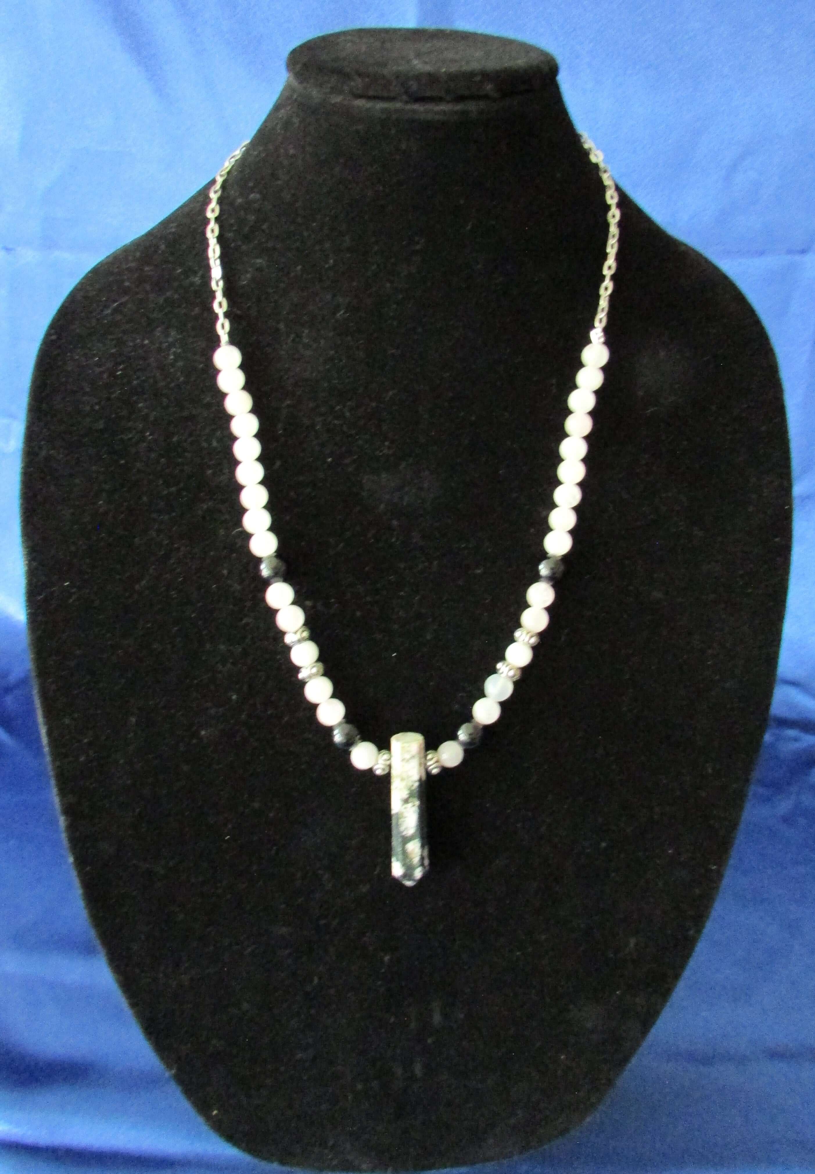 Harmony Crystal Healing Necklace – Empathic Heart & Protection