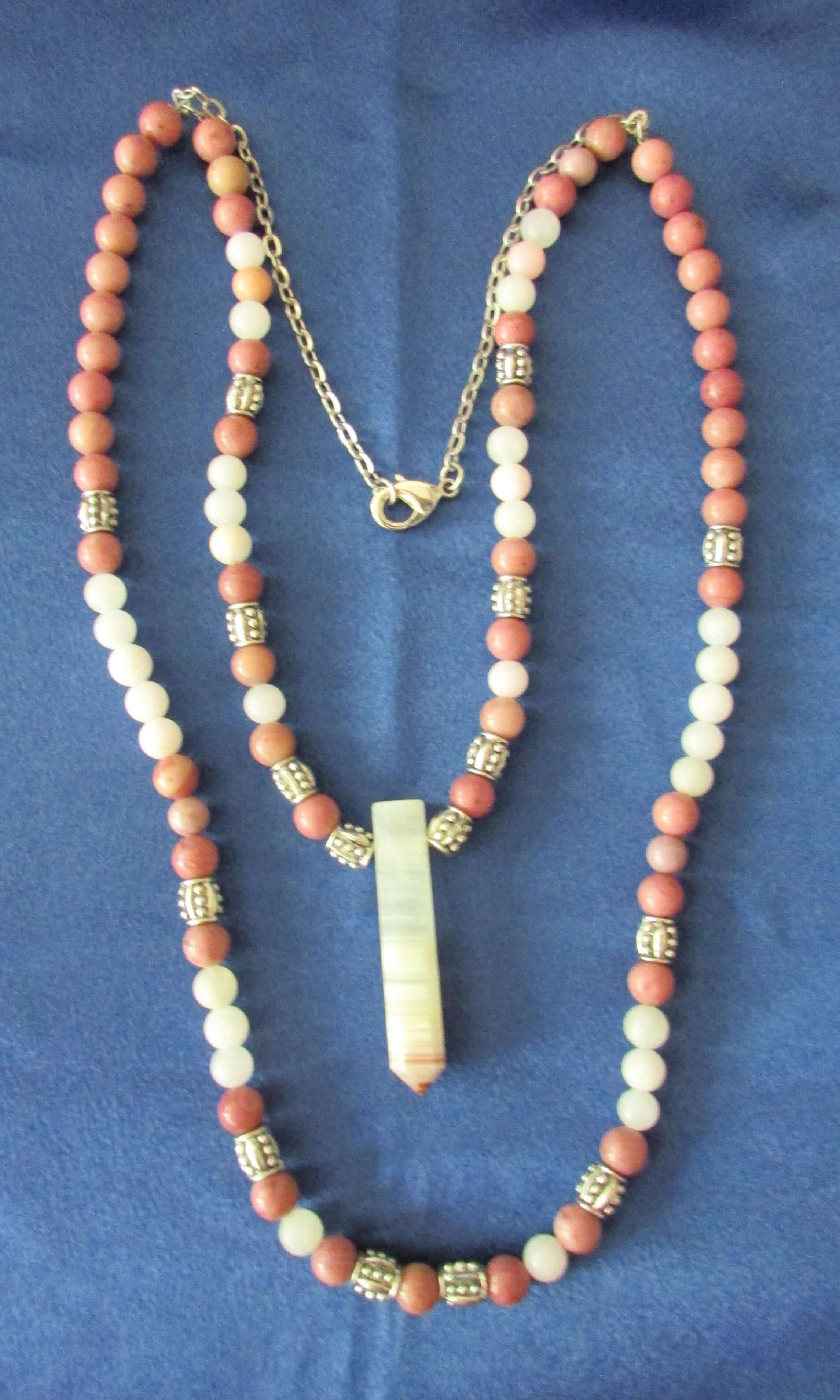 Heart-Centered Compassion Necklace - Archangel Jophiel Crystal Talisman