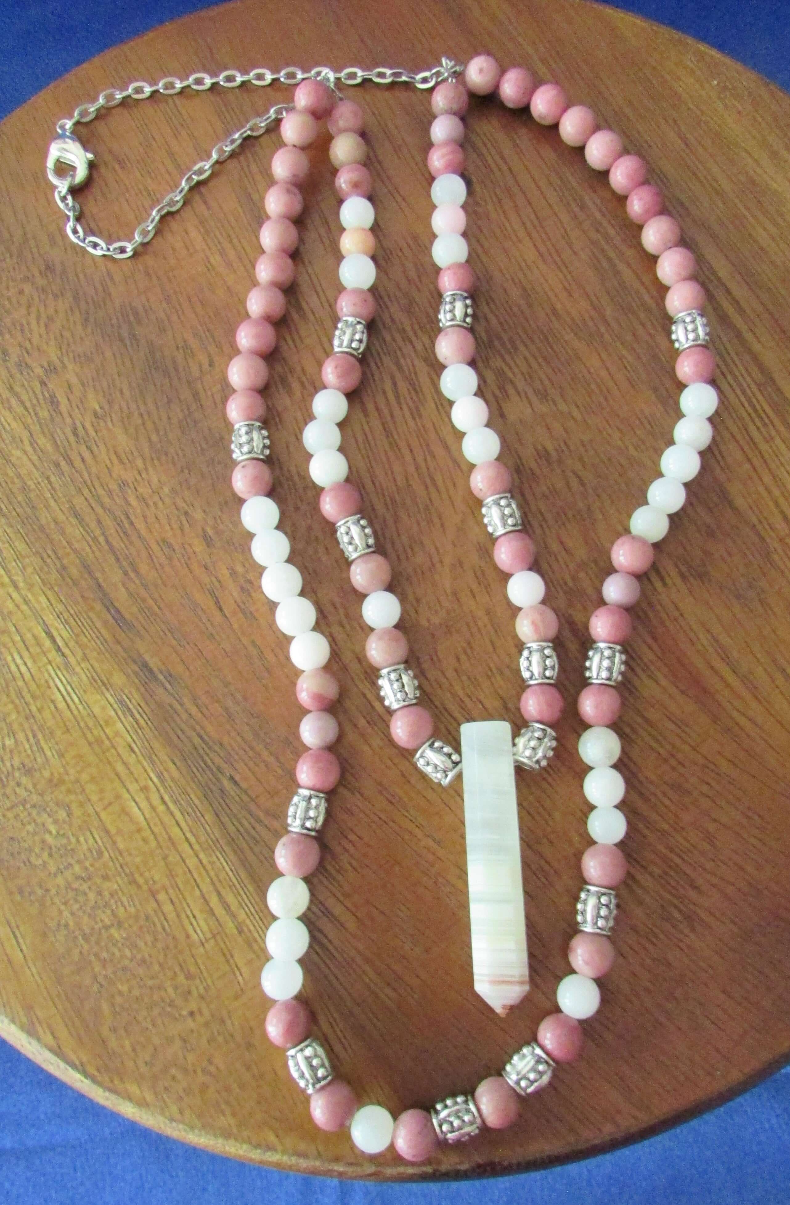 Heart-Centered Compassion Necklace - Archangel Jophiel Crystal Talisman