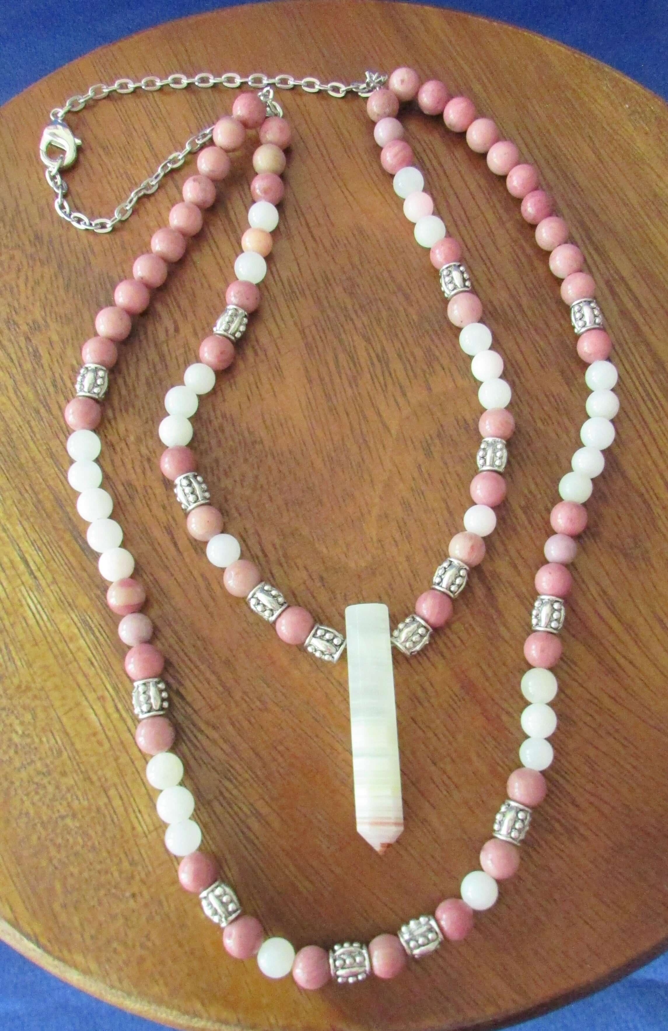 Heart-Centered Compassion Necklace - Archangel Jophiel Crystal Talisman