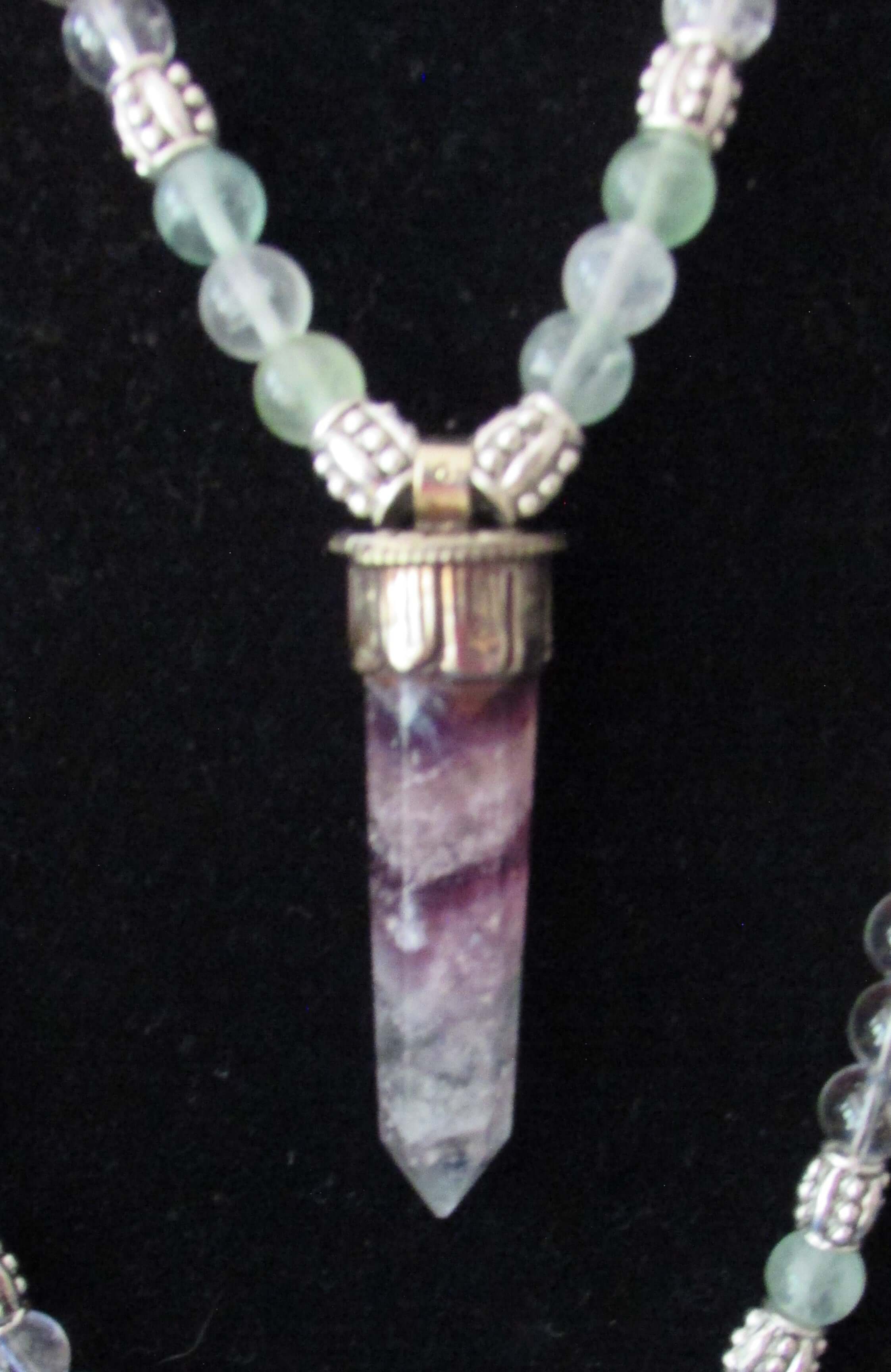 Magnetic Attraction Necklace - St. Germain, Charoite & Fluorite