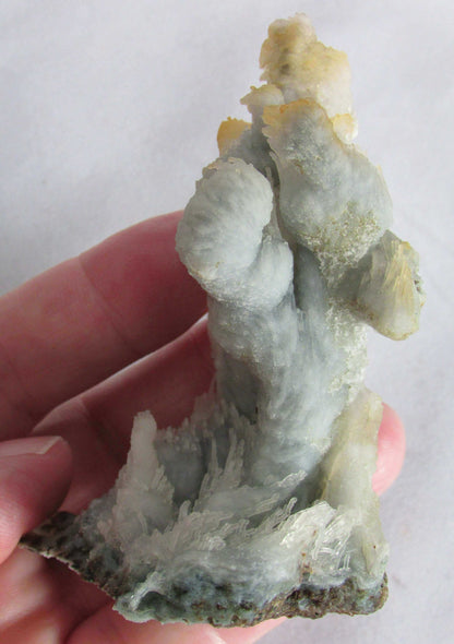 Windswept Blue Chalcedony Crystal (MIM111)