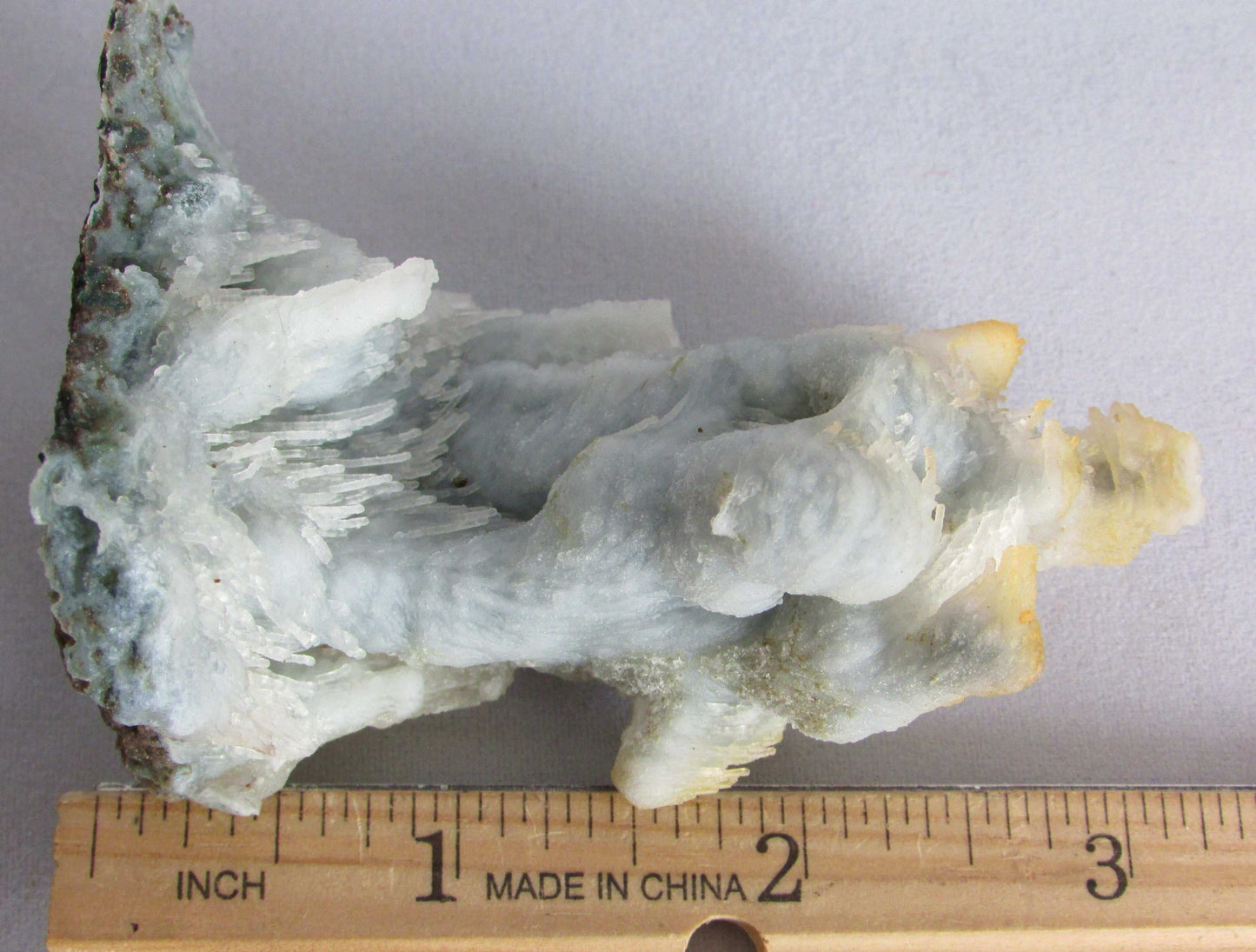 Windswept Blue Chalcedony Crystal (MIM111)