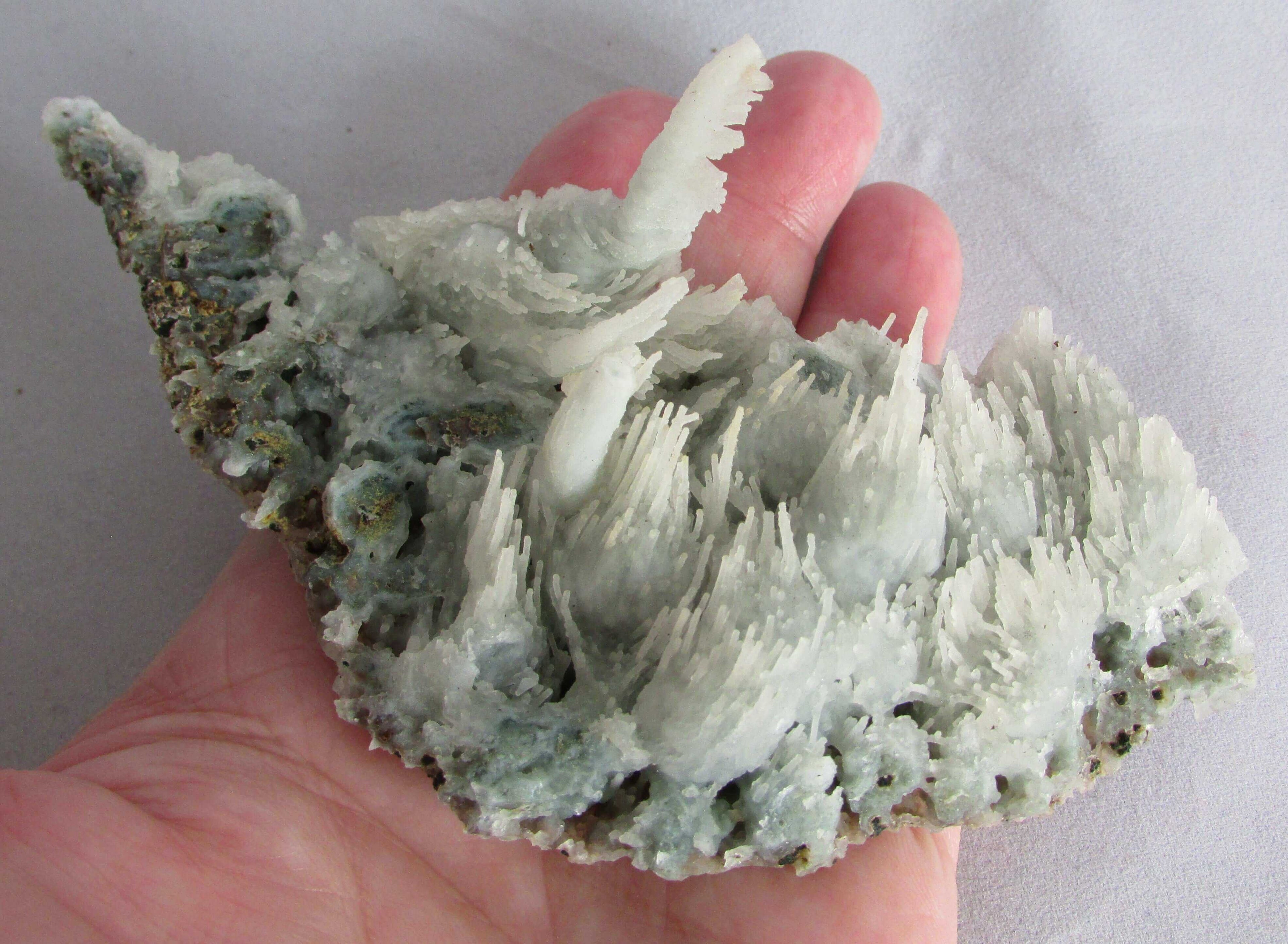 Windswept Blue Chalcedony – Telepathic Activation, Past Life Healing & Divine Order | Collector’s High-Vibe Stone