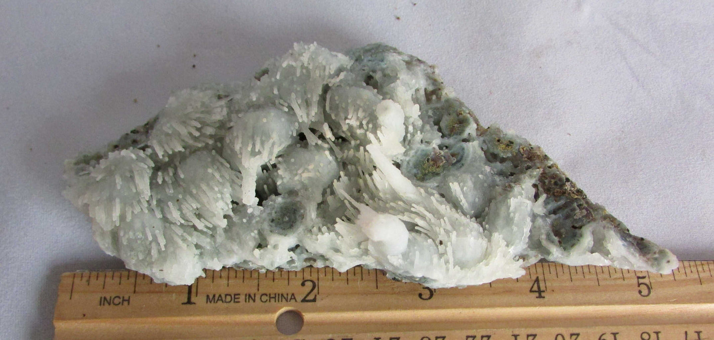Windswept Blue Chalcedony Crystal (MIM120)