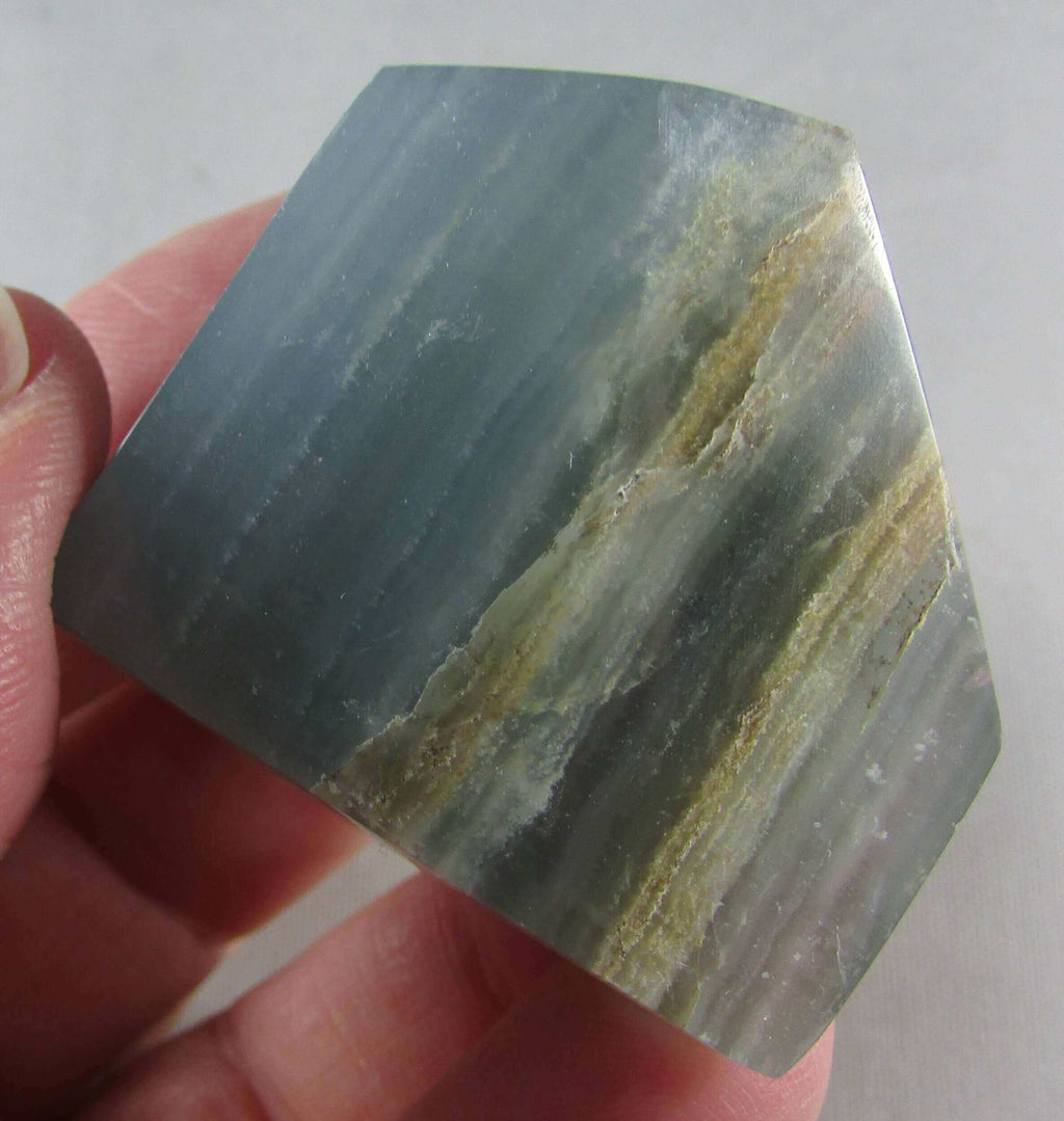 Lemurian Aquataine Calcite (Blue Onyx) – Ancient Wisdom, Akashic Insight & Angelic Connection | Lemurian Book‑of‑Knowledge Stone