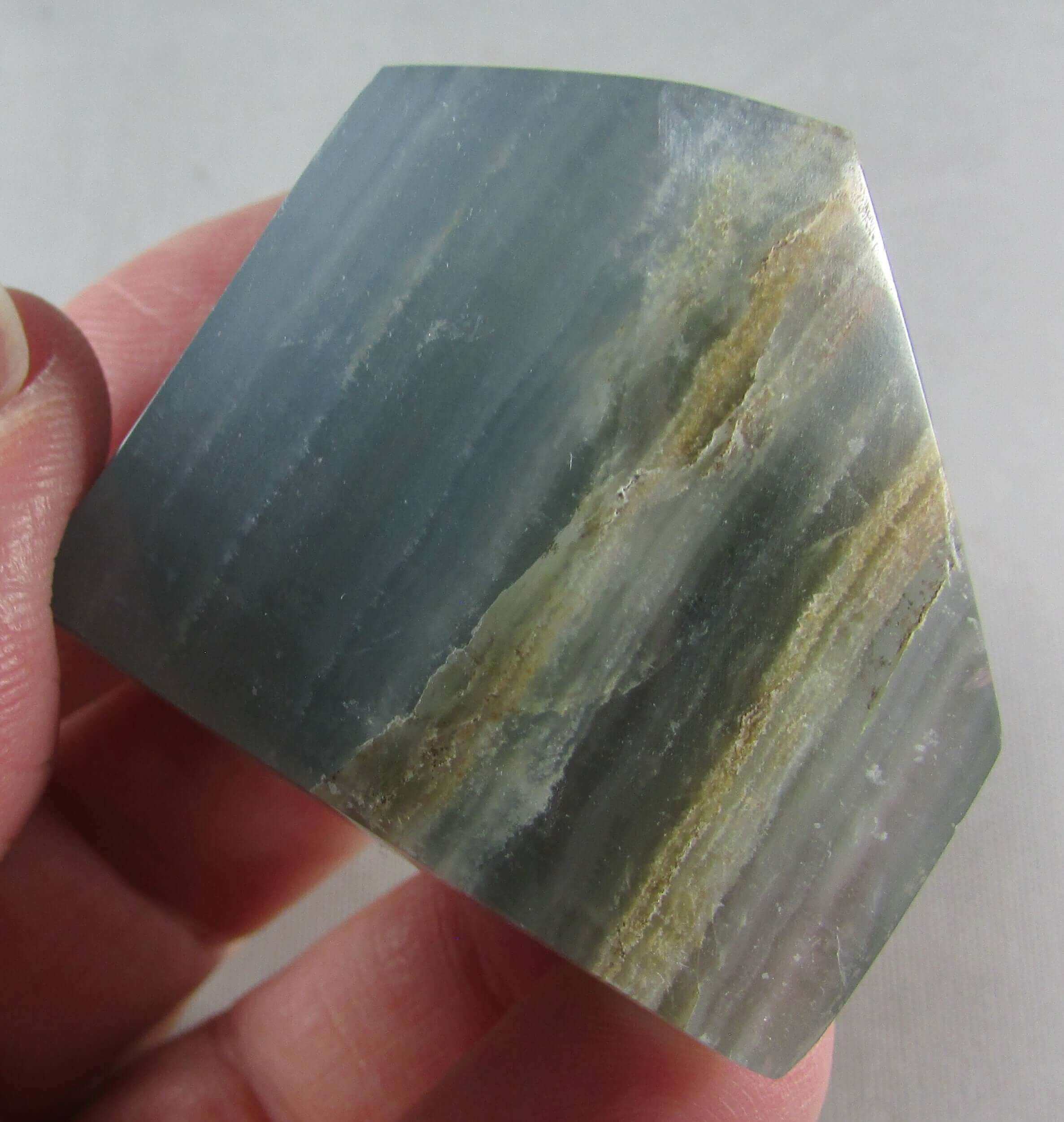 Lemurian Aquataine Calcite (Blue Onyx) – Ancient Wisdom, Akashic Insight & Angelic Connection | Lemurian Book‑of‑Knowledge Stone