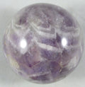 Chevron Amethyst Sphere – Spiritual Protection, Consciousness Expansion | Violet Flame Guardian Stone [MM373]
