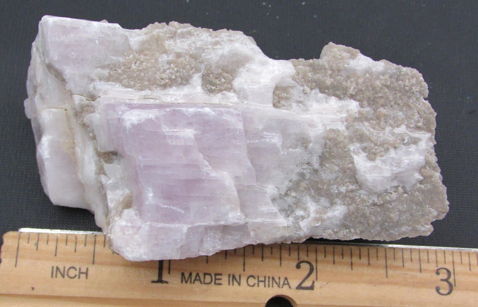 Lavender Calcite unpolished Canada Crystal Specimen