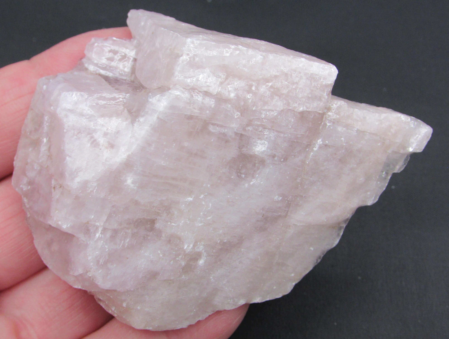 Lavender Calcite Crystal Amethyst Energy (SC109)