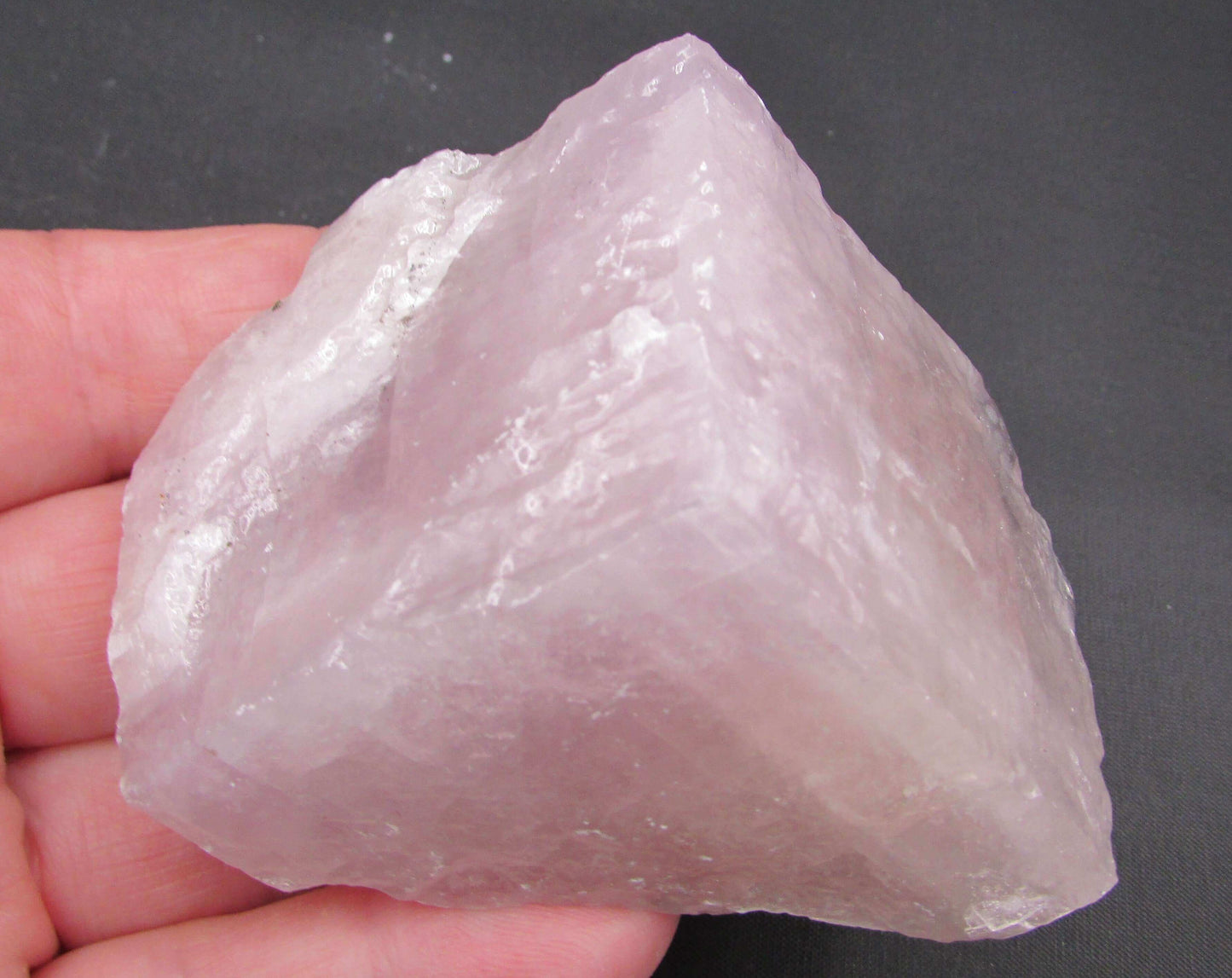 Lavender Calcite Crystal Amethyst Energy (SC121)